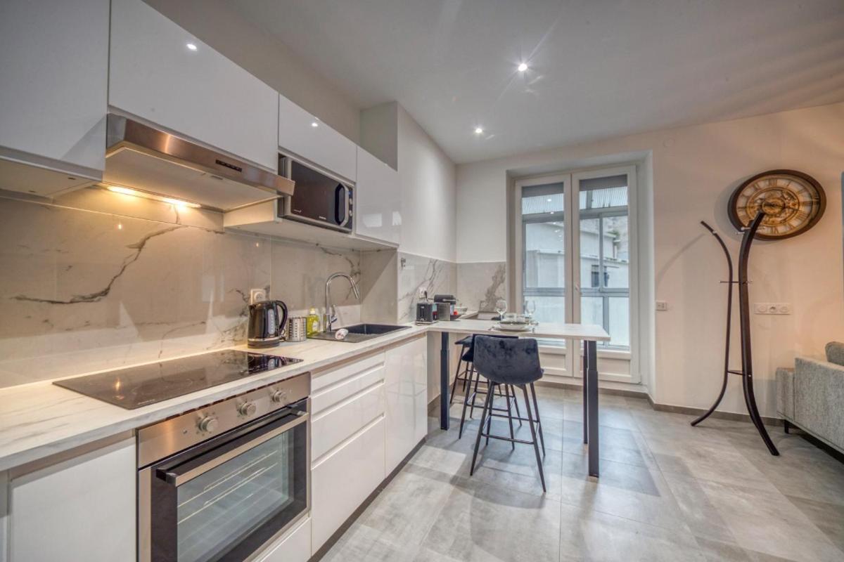 Apartmán Felix 1, Logement Equipe Et Amenage Pour Accueillir Confortablement 2 Personnes, Tout Proche De La Gare De Grenoble Sur L'Avenue Felix Viallet Exteriér fotografie